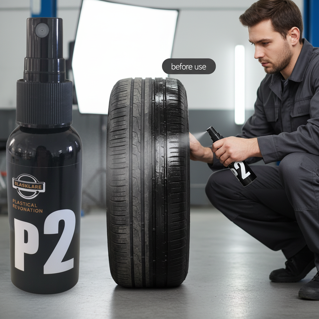 Car Plastic Restorer Spray