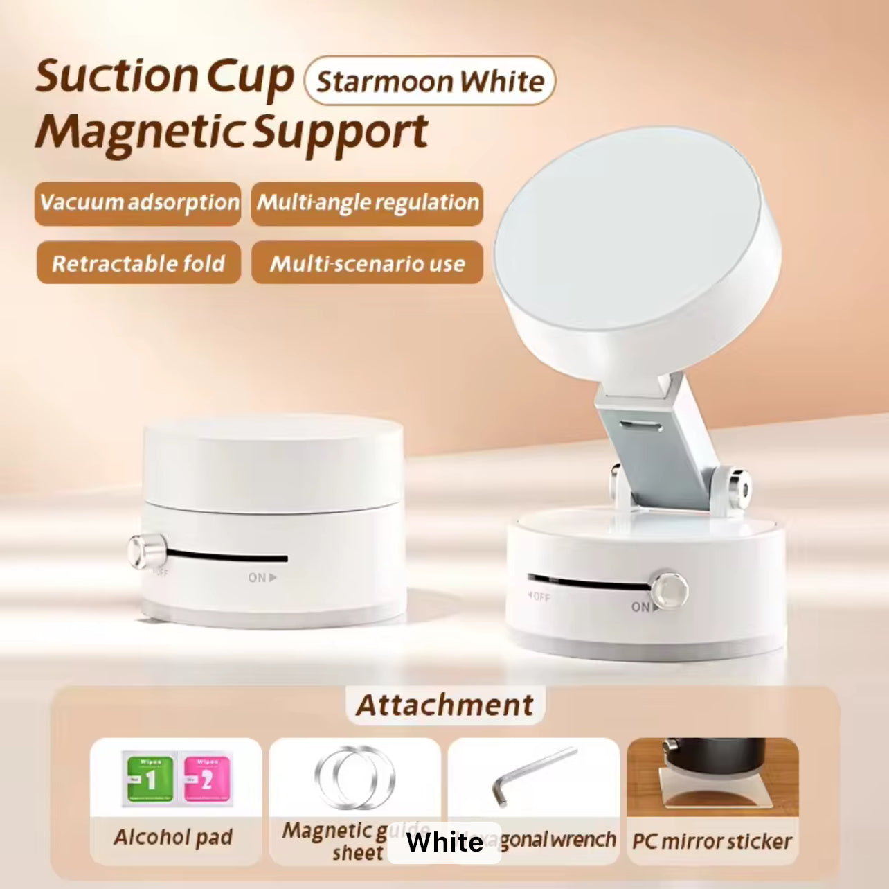Vacuum Magnetic Phone Holder