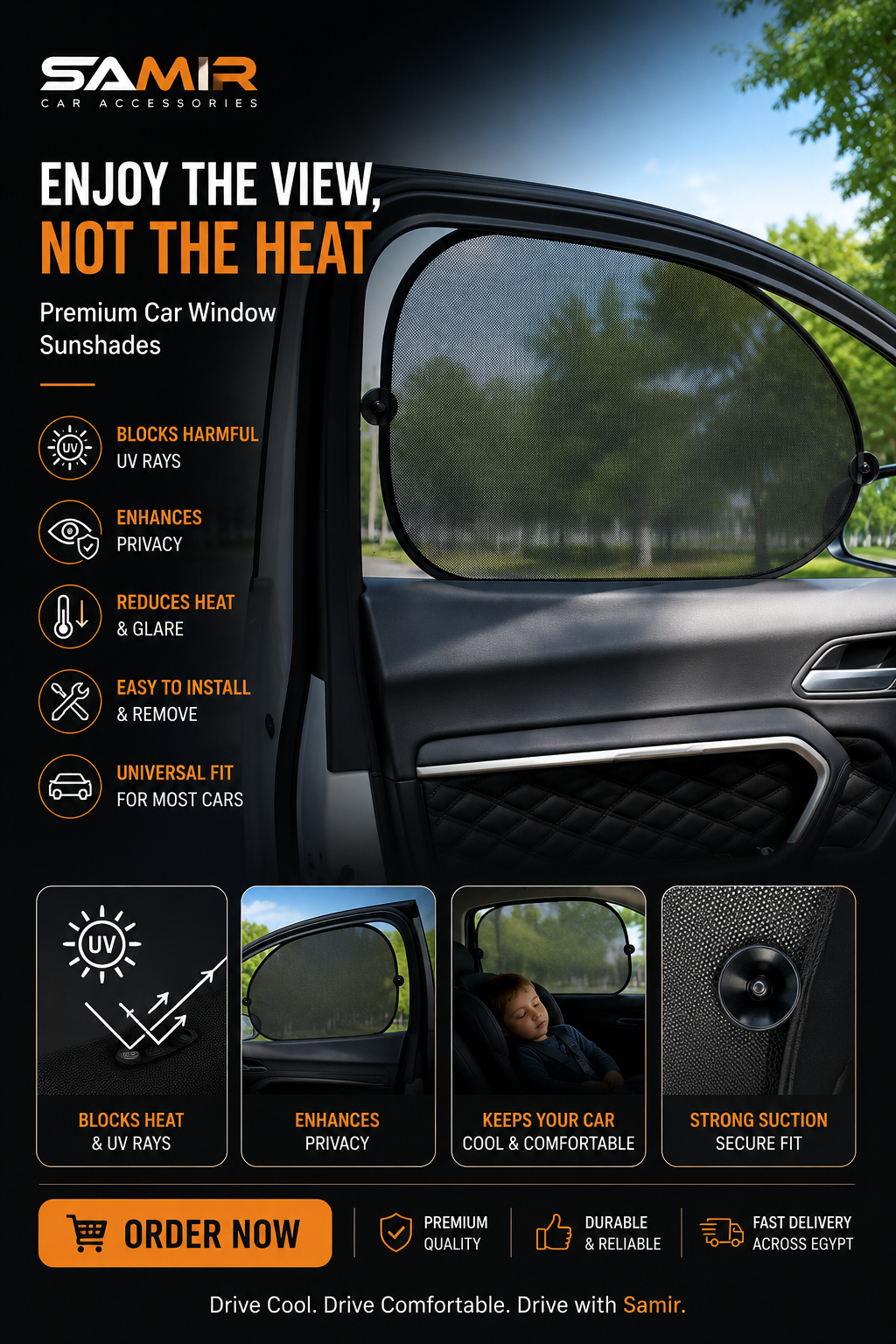 Car Window Sun Shade