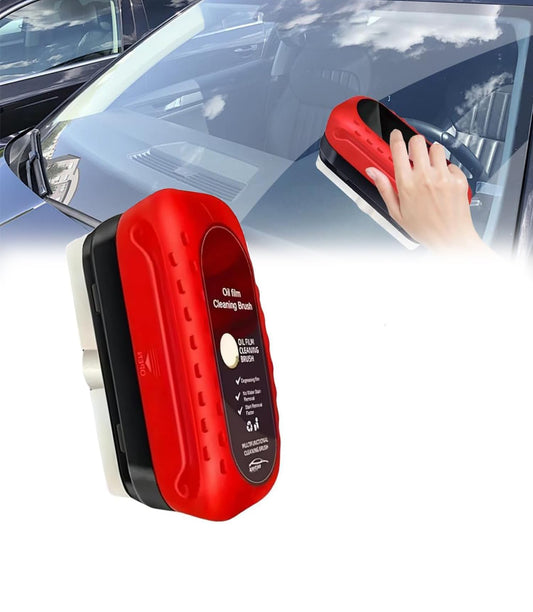brush windshield cleaning