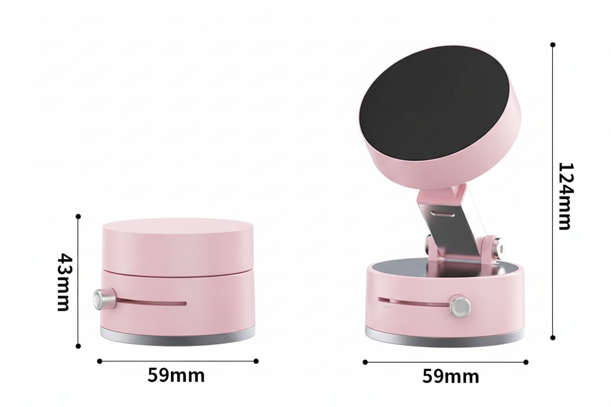 Vacuum Magnetic Phone Holder