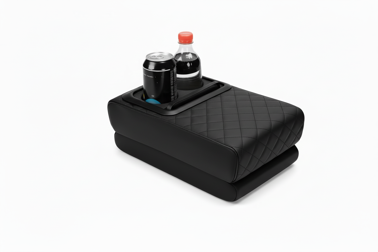 Car Armrest Cushion & Storage