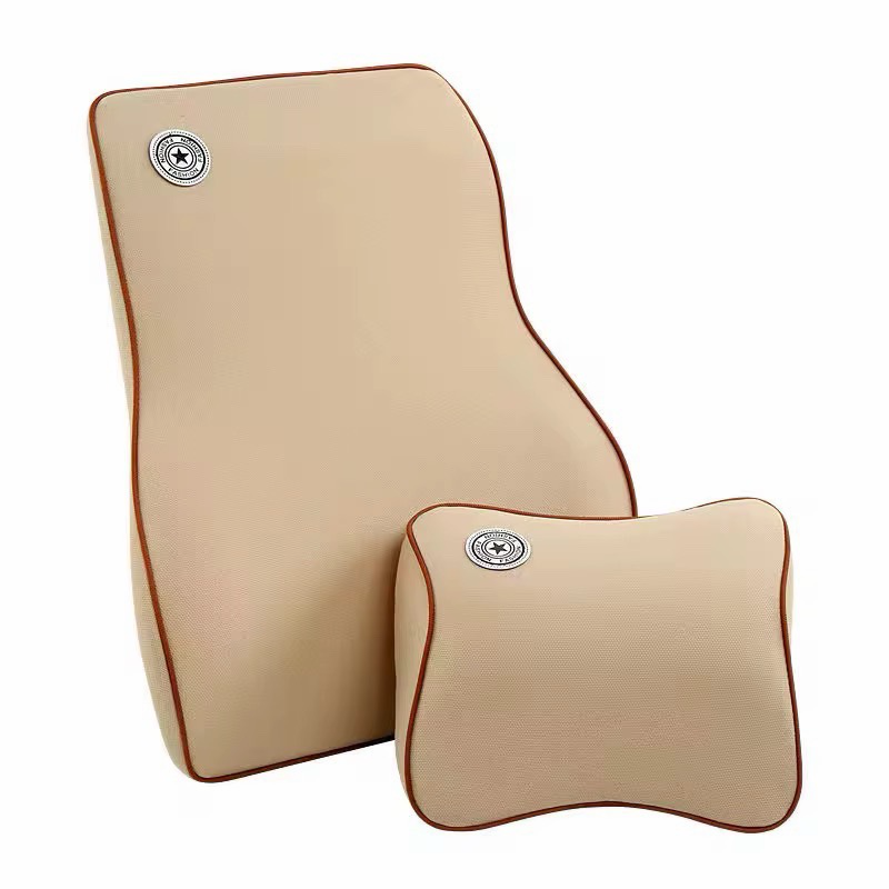 Car Lumbar & Neck Support Set