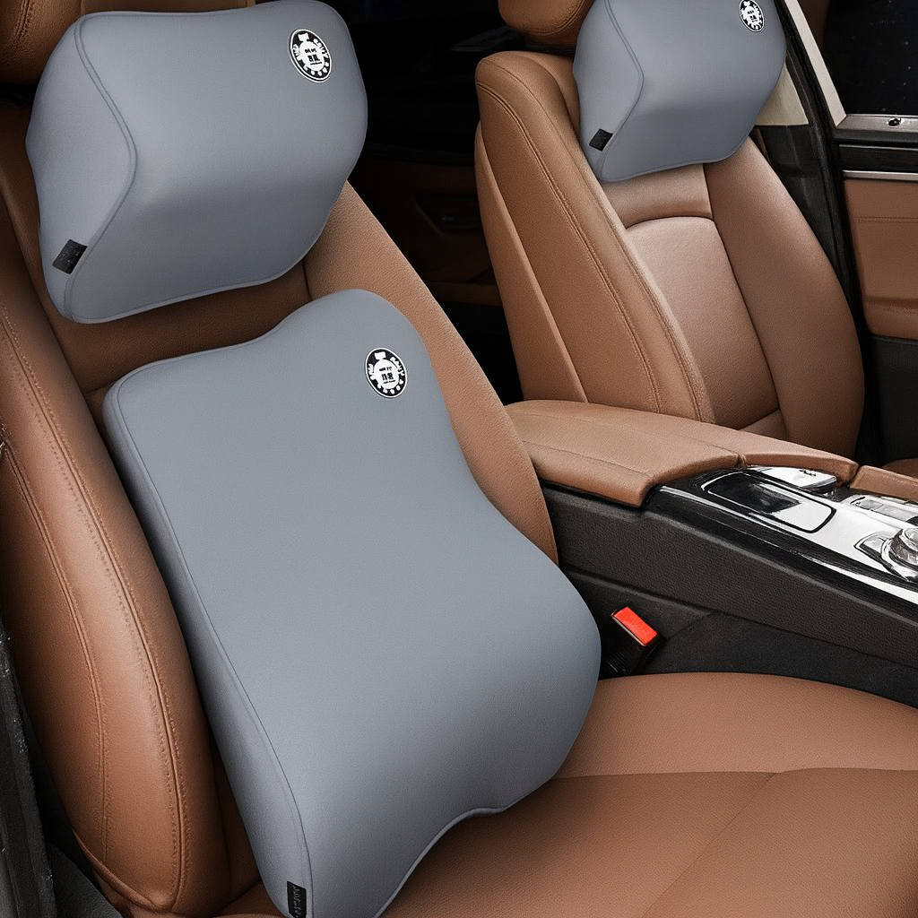 Car Lumbar & Neck Support Set