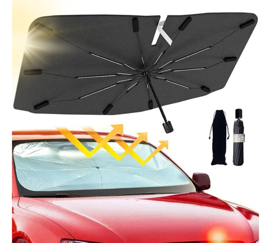 Samir Car Windshield Sun Shade - Folding Car Umbrella