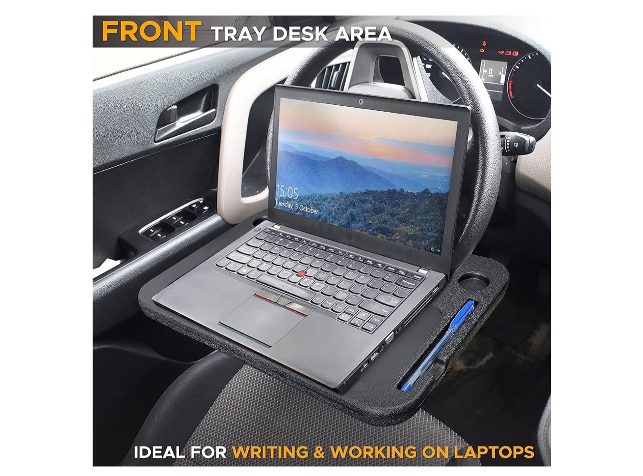 Portable Car Steering Wheel Dining